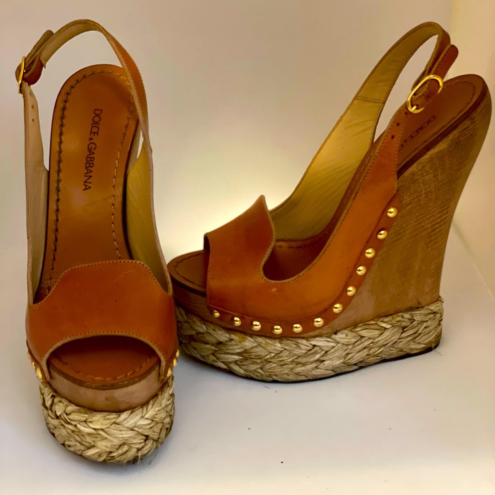 Dolce & Gabbana Platform Wedges - Picture 2 of 6